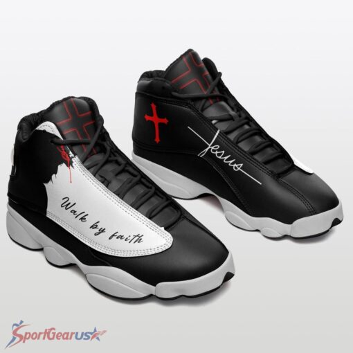 Christ Jesus Walk By Faith Sneaker Air Jordan 13 Shoes Product Photo 1